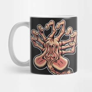 Screaming Facehugger - Sci Fi Horror Mug